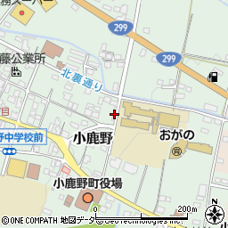 埼玉県秩父郡小鹿野町小鹿野3562周辺の地図