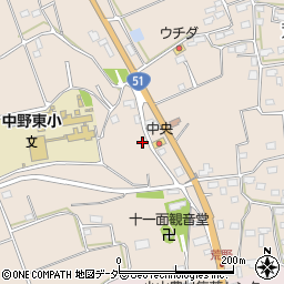茨城県鹿嶋市荒野765-1周辺の地図