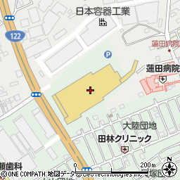 カインズ蓮田店周辺の地図