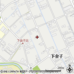 長野県職員独身寮下金子寮周辺の地図