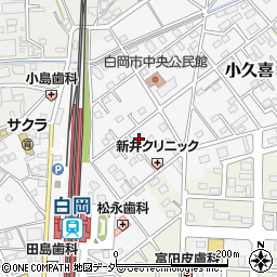 埼玉県白岡市小久喜1187-27周辺の地図