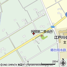 埼玉県春日部市神間1194周辺の地図