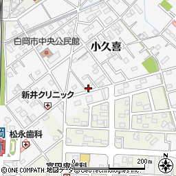 埼玉県白岡市小久喜1400-3周辺の地図