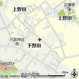 埼玉県白岡市上野田305周辺の地図