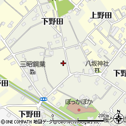埼玉県白岡市上野田439周辺の地図