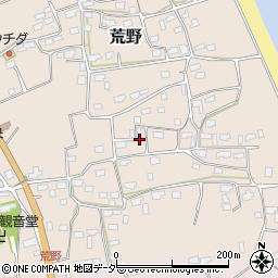 茨城県鹿嶋市荒野80周辺の地図