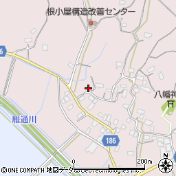 茨城県行方市根小屋340周辺の地図