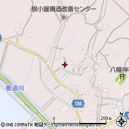 茨城県行方市根小屋338周辺の地図