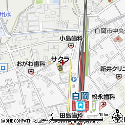 埼玉県白岡市小久喜1165-3周辺の地図