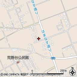 茨城県鹿嶋市荒野2061-10周辺の地図