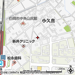 埼玉県白岡市小久喜1400-13周辺の地図