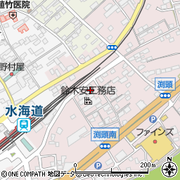 青木倉庫周辺の地図