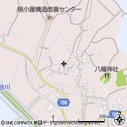 茨城県行方市根小屋334-1周辺の地図