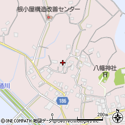 茨城県行方市根小屋334周辺の地図