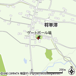 埼玉県比企郡嵐山町将軍澤308周辺の地図