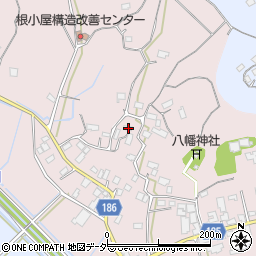 茨城県行方市根小屋333周辺の地図
