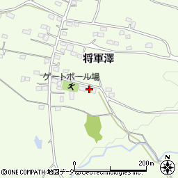 埼玉県比企郡嵐山町将軍澤306周辺の地図
