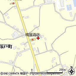 茨城県常総市大塚戸町2129周辺の地図