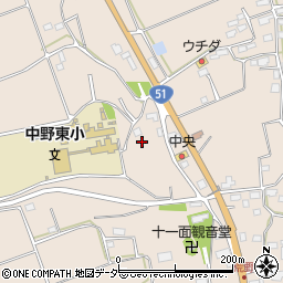 茨城県鹿嶋市荒野765-14周辺の地図