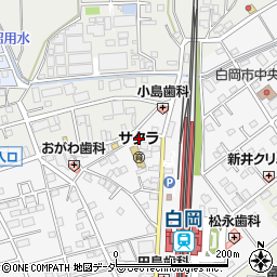 埼玉県白岡市小久喜1165-2周辺の地図