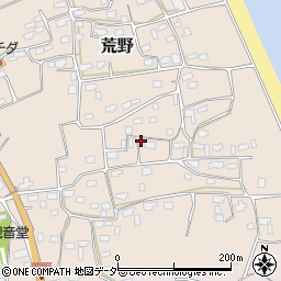 茨城県鹿嶋市荒野81周辺の地図