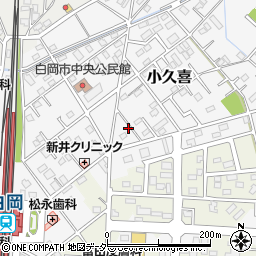 埼玉県白岡市小久喜1400-12周辺の地図