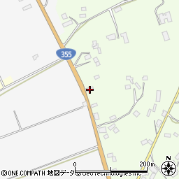 茨城県行方市南65周辺の地図