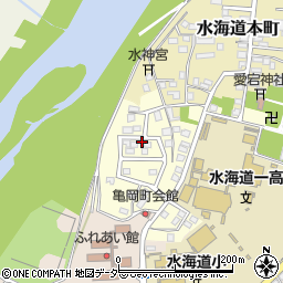 茨城県常総市水海道亀岡町5011-3周辺の地図