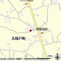 茨城県常総市大塚戸町1704周辺の地図