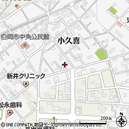 埼玉県白岡市小久喜1397周辺の地図