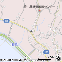茨城県行方市根小屋1138周辺の地図