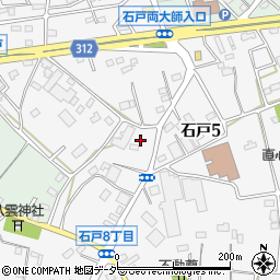 埼玉県北本市石戸5丁目261周辺の地図