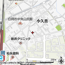 埼玉県白岡市小久喜1400周辺の地図