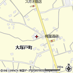 茨城県常総市大塚戸町1704-8周辺の地図