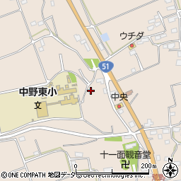 茨城県鹿嶋市荒野765-15周辺の地図