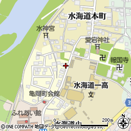 茨城県常総市水海道亀岡町2549周辺の地図