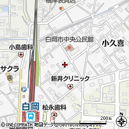 埼玉県白岡市小久喜1179-7周辺の地図