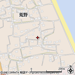茨城県鹿嶋市荒野1639-7周辺の地図