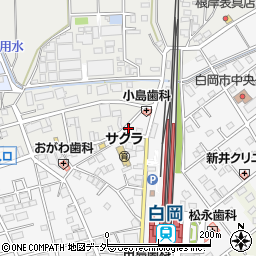 埼玉県白岡市小久喜1167-1周辺の地図