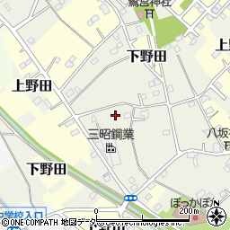 埼玉県白岡市上野田446周辺の地図