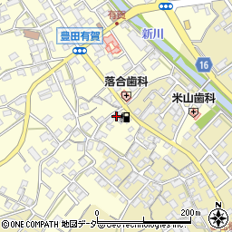 有賀清水公民館周辺の地図