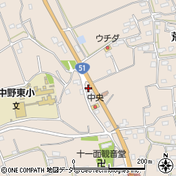 茨城県鹿嶋市荒野755周辺の地図