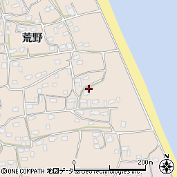 茨城県鹿嶋市荒野1617周辺の地図