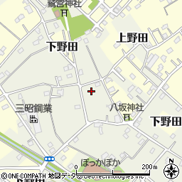 埼玉県白岡市上野田548周辺の地図