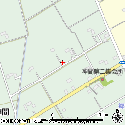 埼玉県春日部市神間1153周辺の地図