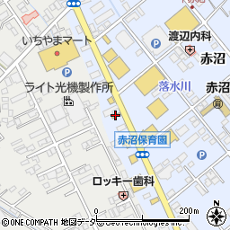 山岡家諏訪店周辺の地図