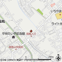ファミリーマート諏訪中洲福島店周辺の地図