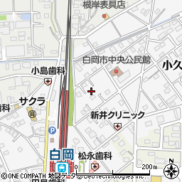 埼玉県白岡市小久喜1174-4周辺の地図