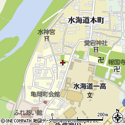 茨城県常総市水海道亀岡町2549-4周辺の地図