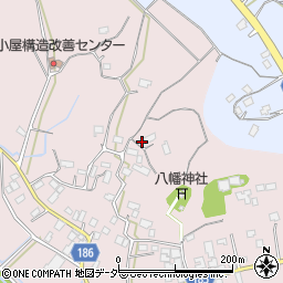 茨城県行方市根小屋267周辺の地図